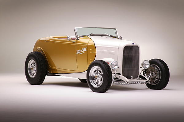 SO-CAL '32 Coyote Roadster Top Down